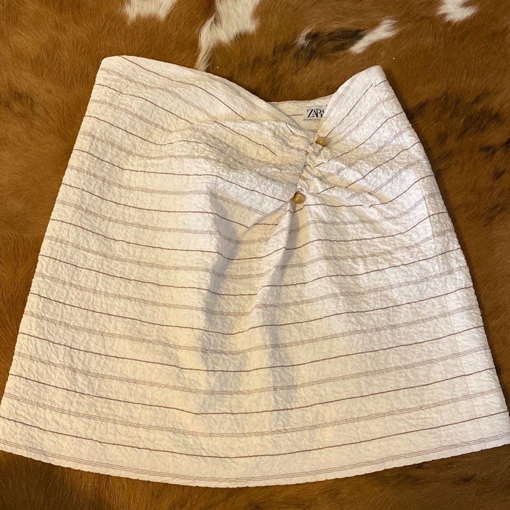 Zara Linen Skirt Brand New